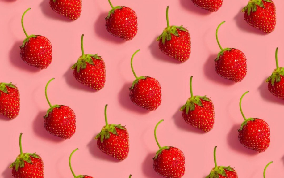 Erdbeer Pattern